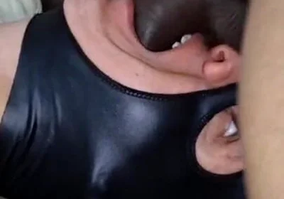 With His Giant, Thick Cock He Fucked My Mouth