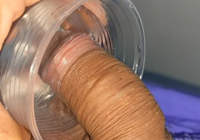 Mysterious Solution Inserted Into the Wrinkled Cock.