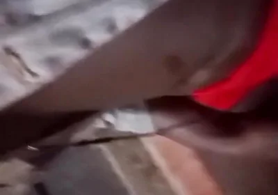 Stepmom Was so Horny so I Had to Cum on the Floor for Her to See