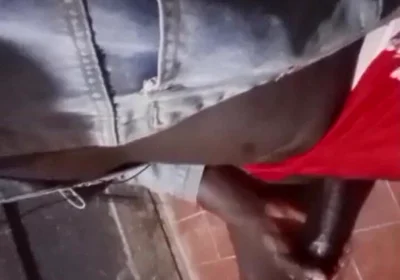 Stepmom Was so Horny so I Had to Cum on the Floor for Her to See