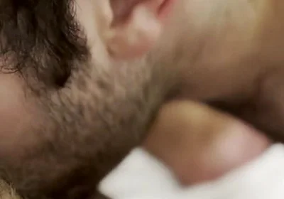 Bouncing on Huge Bear Dick