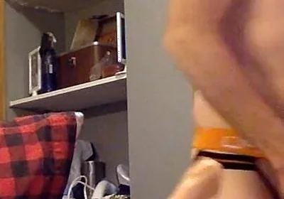 Solo Otter Smashing Bussy Shoot with a Big Dildo