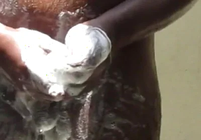 Hot Tamil Cock Man Soap Massage to Release Cum