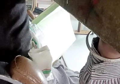 Indian Stepfather Stepdaddy Enjoy Masterbation in Office