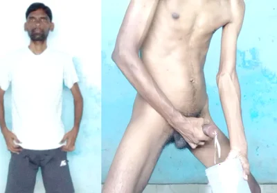 Rajesh Playboy 993 Nude Stroking Jerking off Dick Masturbating Big Cock and Cumming in the Jar