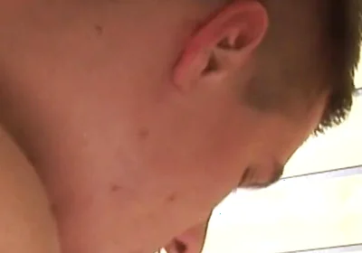 Gay action with two handsome men's in sauna