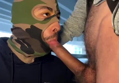 Arab street hookup in a parking lot raw cruising action cocksucker,rafael,akim la matraque