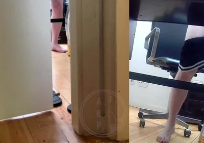 When Jules Works From Home and Can't Leave His Desk, He Has to Urinate in a Bottle