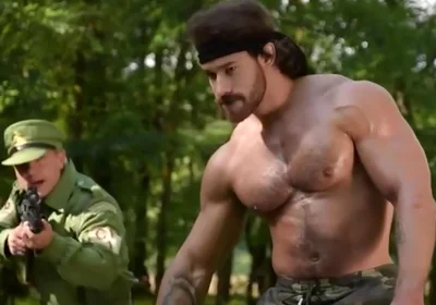 Fashionable Hunk Captured