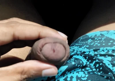 Cock Massage closeup solo Homemade Black cock POV