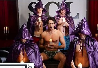 Ashton Summers Takes On A Naughty Frat Challenge With Cristiano And Trevor Brooks