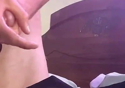 See Me Bust Twice While Jerking on My Knees