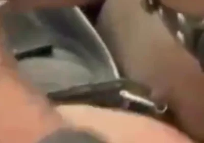 Interracial Leather Cock & Balls Play