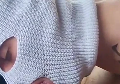 Slut on the Road Eating Stepdaddy's Cum Near the Shopping Mall