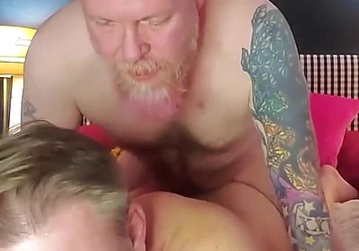 Daddy on Daddy. Daddypaulpalmer Fucks Daddy_dan_xxx.