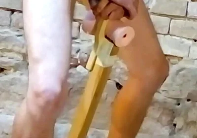 Fleshlight Pussy Stand Fuck Masturbation