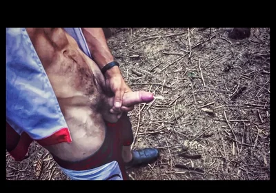 Famous Influencer Ejaculates in the Forest