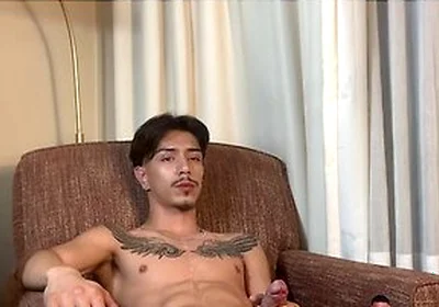 Skinny Latin Twink Jerks Off Cumshot