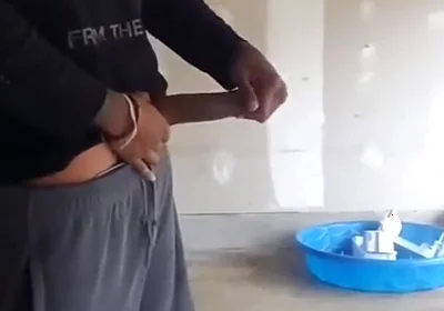 Wanking at work on lunch break
