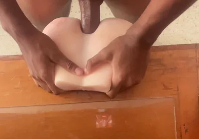 New Angle Unlocked, Watch How I Fuck My Fleshlight with My Big Cock From Above