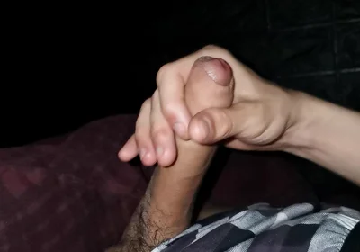 Huge Cumshot After a Long and Passionate Masturbation in the Lonely Darkness!