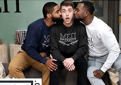 Denzel Welcomes His New Roommate Joey Mills In The Best Way By Fucking His Twink Ass