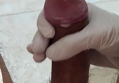 Mushroom Head Huge Uncut Cock Hard Jerked Take Cumshot