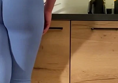 Trans Step Sister Teasing Step Bro to Cum