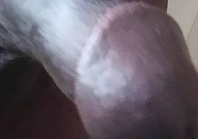 Stroking My Long Fat Cock with Saggy Balls