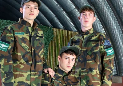 If You're Not Going to Open Your Mouth to Tell the Truth, Open It for the Soldiers' Big Dicks