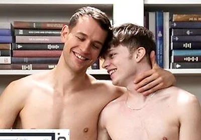 Sam Holister Rides Jake Prestons Dick In The Living Room While His Boyfriend