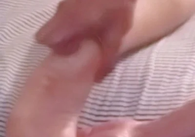 Delicious Ass and Beautiful Massaged Left Foot of a Horny Married Woman.