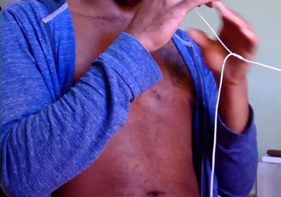 Kennie Jai Gets off Guy by Showing His Big, Fat, Dick!