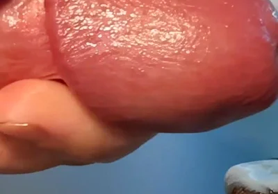 Slow-mo Oreo Cumshot: Dripping Sperm Load on Cookie Close-up!
