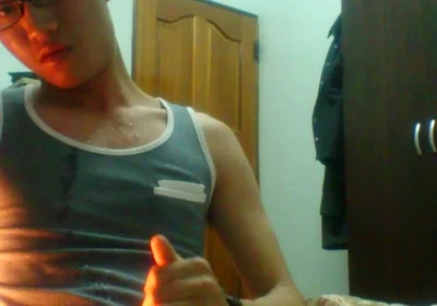 Handjob and Cumshot in College