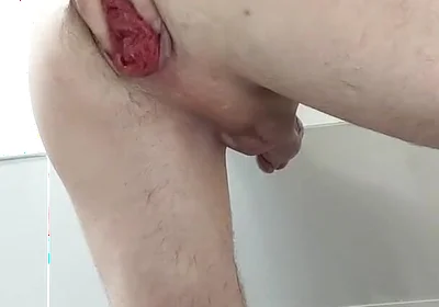 I'm Hiding a Huge Dildo in My Ass