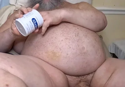 Rubbing My Huge Thick Cock