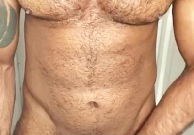 Bearded and Rugged Man Jerking off and Cumming