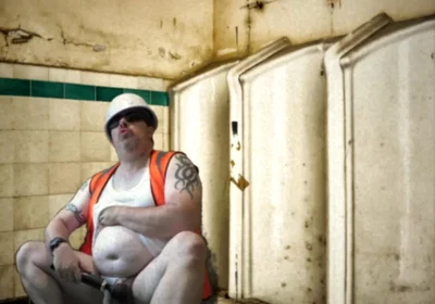 Vintage Public Toilets - Verbal Play and Cum