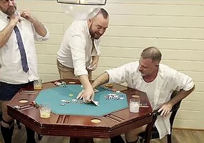 Strip Poker Party Gets Outta Hand - Orgy