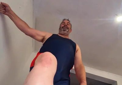 Silver Stepdaddy Wrestler - POV Dirty Lessons in Domination