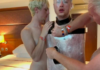 3 Cocks for Twink Boy Jake - Part 2