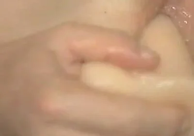 Big Dildo Fucking My Wet Hole