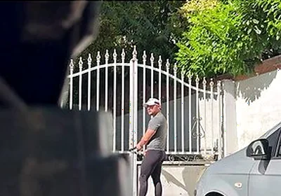 Andrew Wallker Spied By A Perv During Fitness Jerk And Intense Cumshot