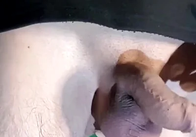 Just a T-shirt and Quite a Bit of Precum