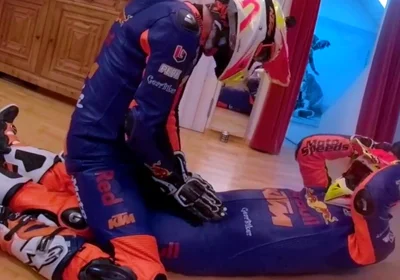 Ktm leather biker gear cuming