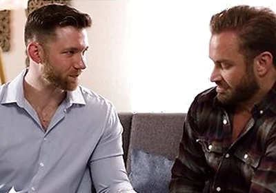 Therapist Caden Jackson Lures Conflicted Straight Bruce Jones Craving Anal
