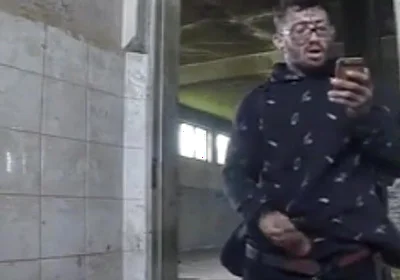 I Jumped Over the Wall to Jerk off in the Shaking Shed