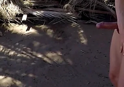 Naturist Fkk Putting Sunscreen on My Naked Body