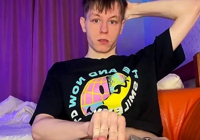 Just a Horny Twink Who Loves to Show off His Big Cock